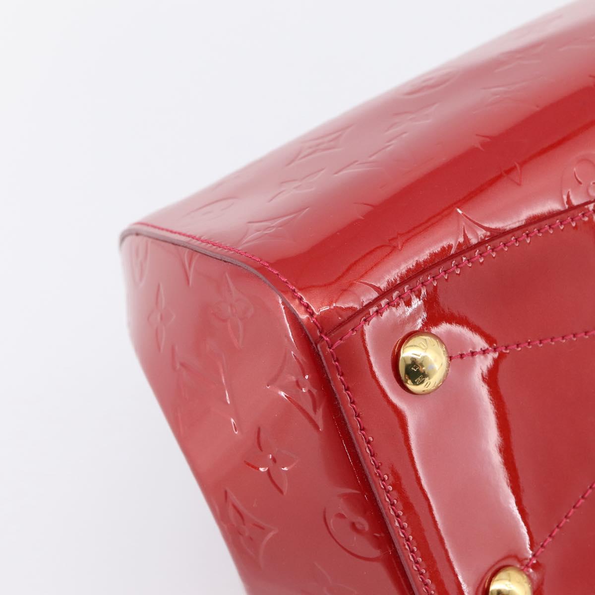 LOUIS VUITTON Vernis Montana Hand Bag Pomme Damour M90058 LV Auth 203143A