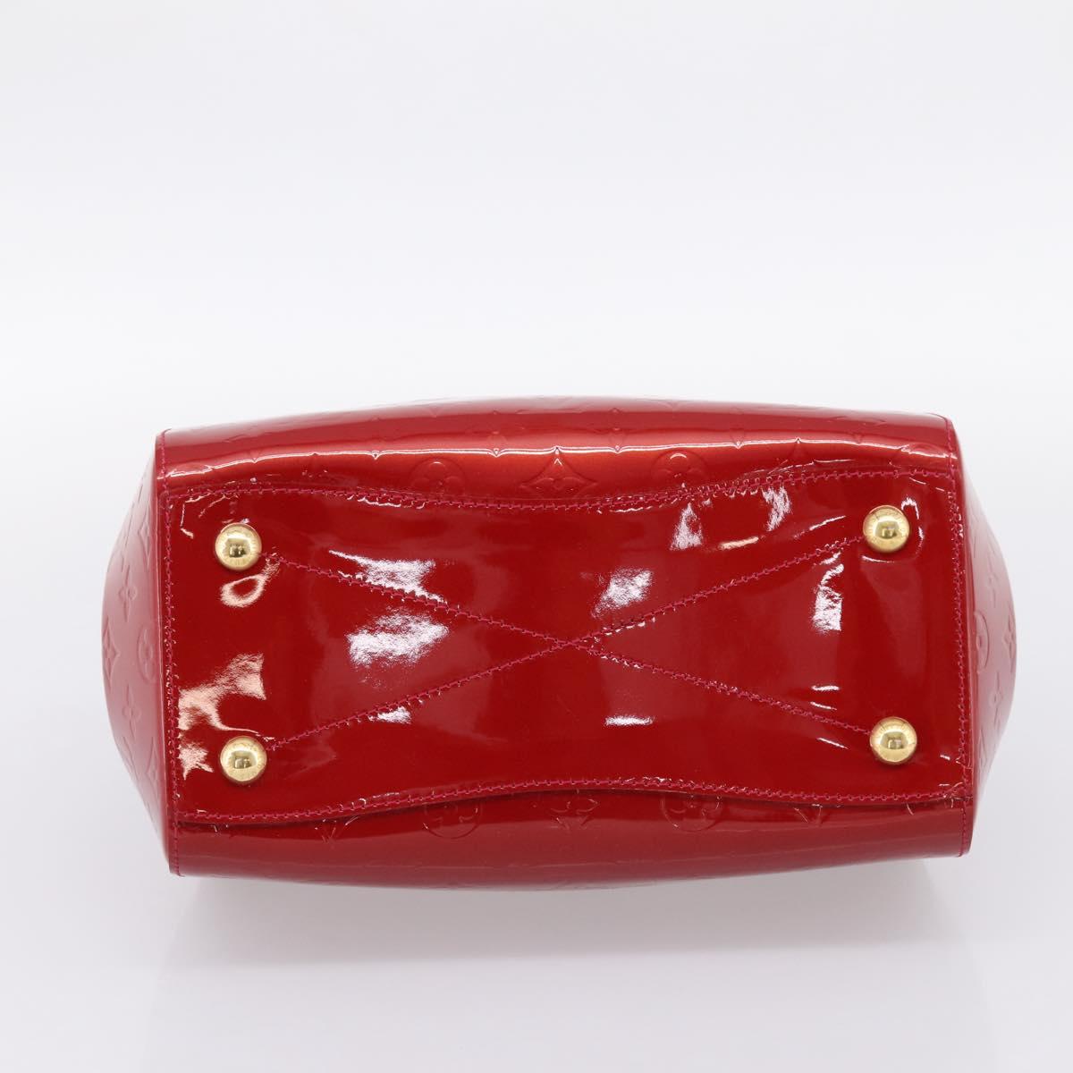 LOUIS VUITTON Vernis Montana Hand Bag Pomme Damour M90058 LV Auth 203143A