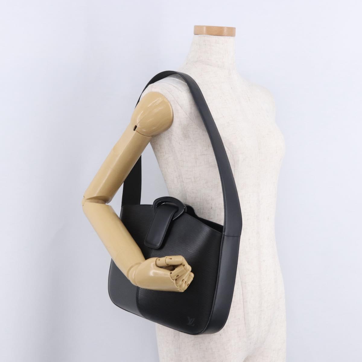 LOUIS VUITTON Epi Revli Shoulder Bag Black M52162 LV Auth 203149V