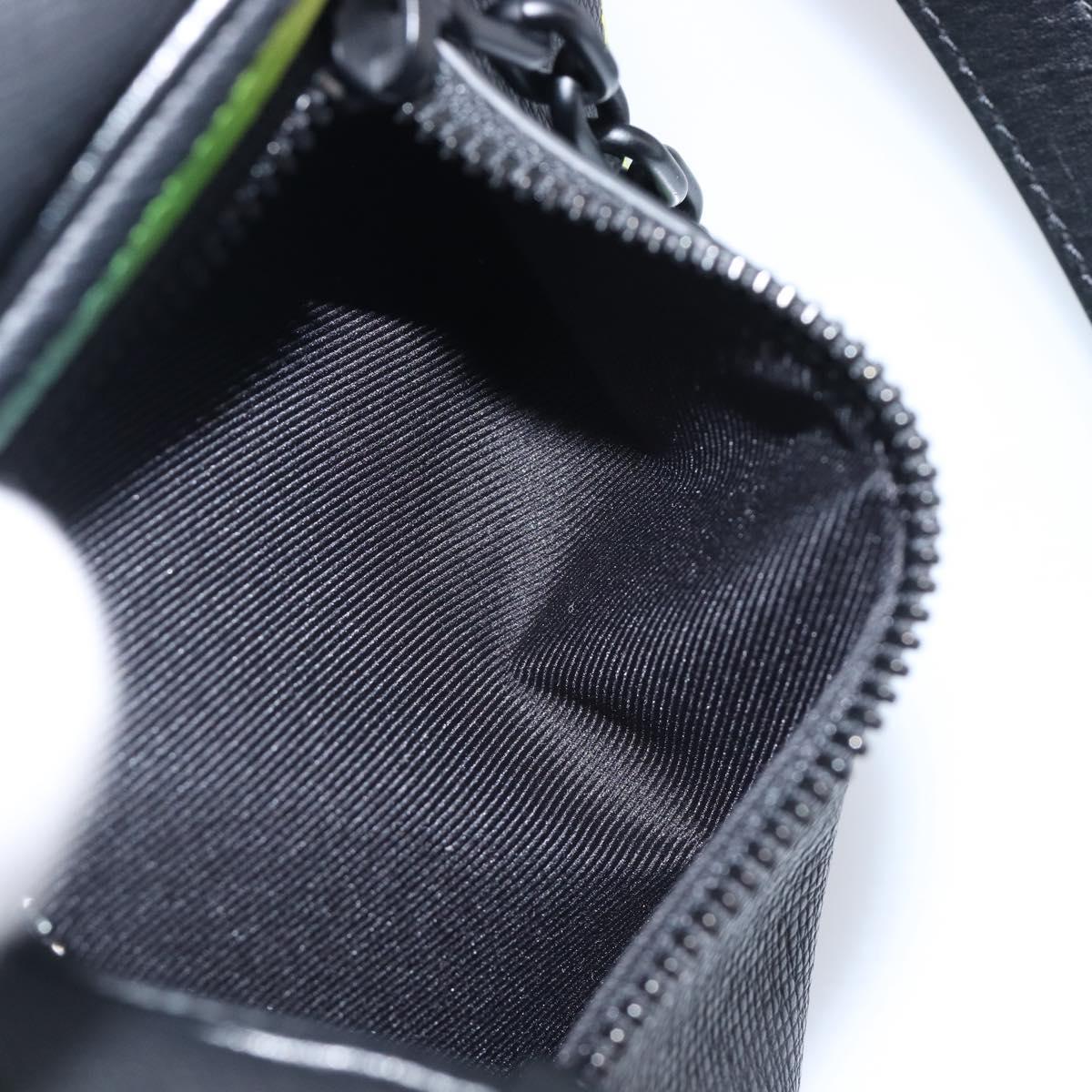 LOUIS VUITTON Taiga Rainbow Mini Soft Trunk Bag Black M30351 LV Auth 203152M