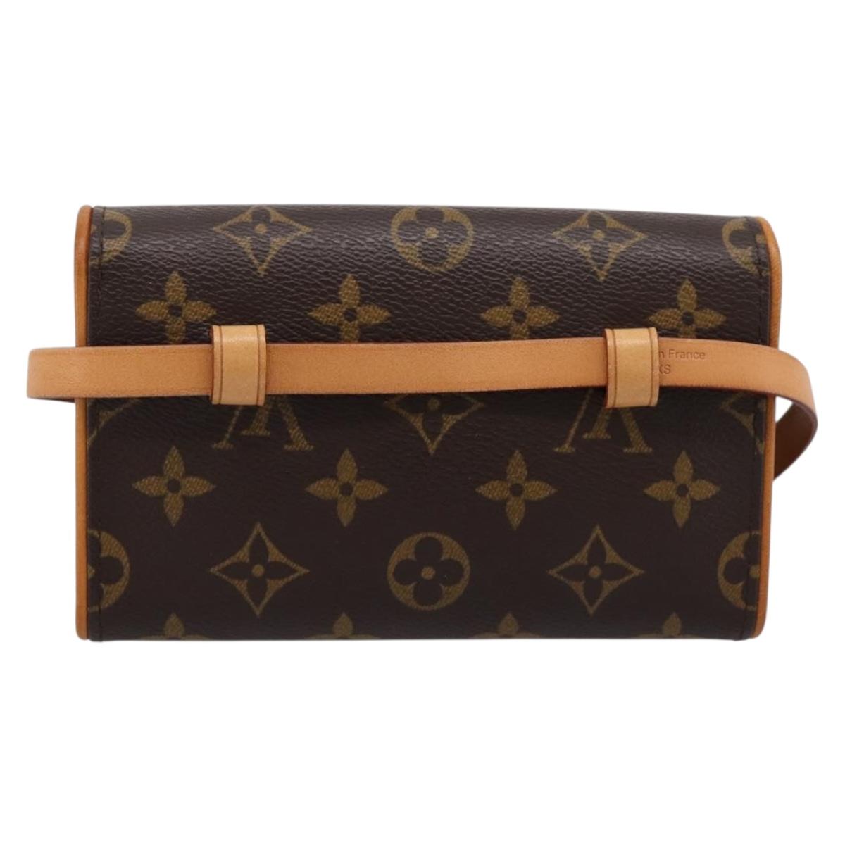 LOUIS VUITTON Monogram Pochette Florentine Waist Bag M51855 LV Auth 203155V