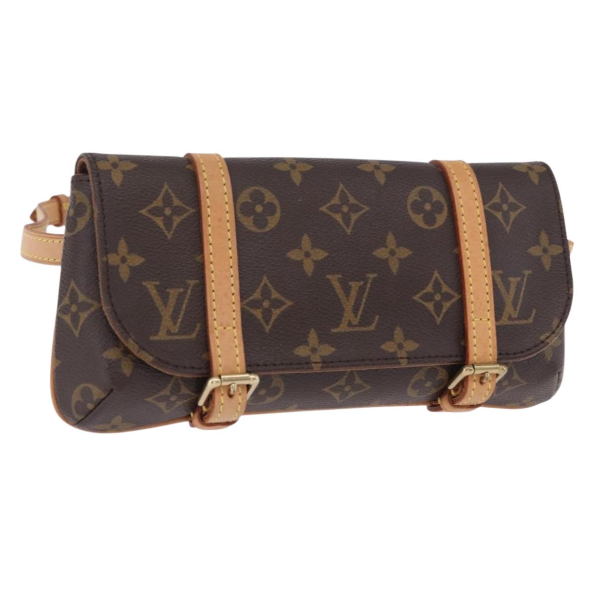 LOUIS VUITTON Monogram Pochette Marrell Waist bag M51159 LV Auth 203156V