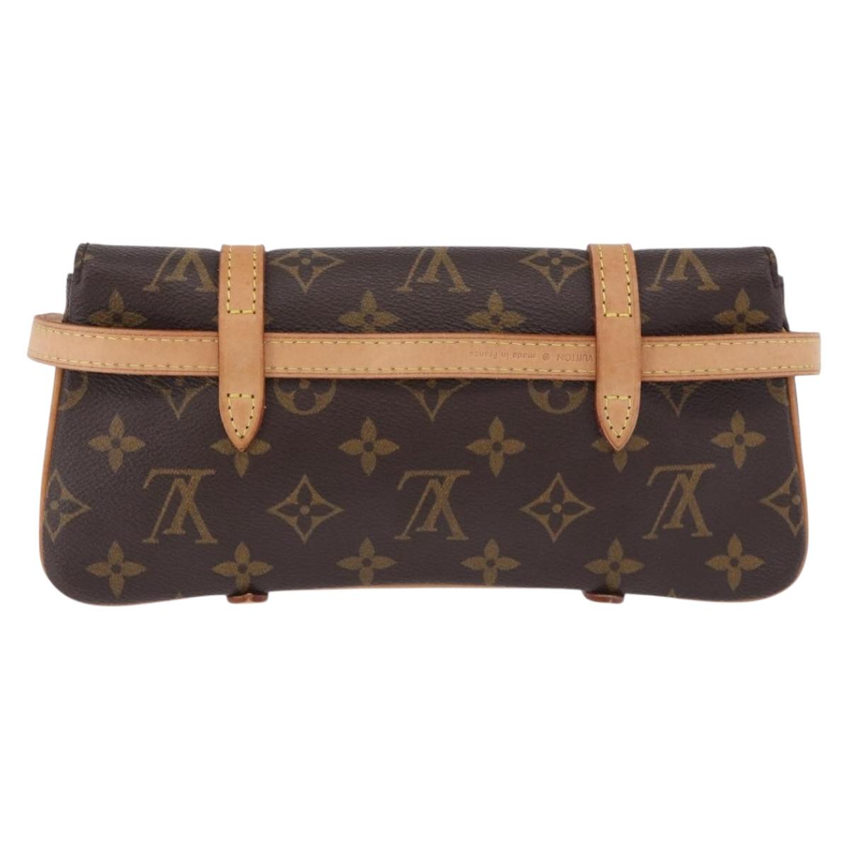 LOUIS VUITTON Monogram Pochette Marrell Waist bag M51159 LV Auth 203156V