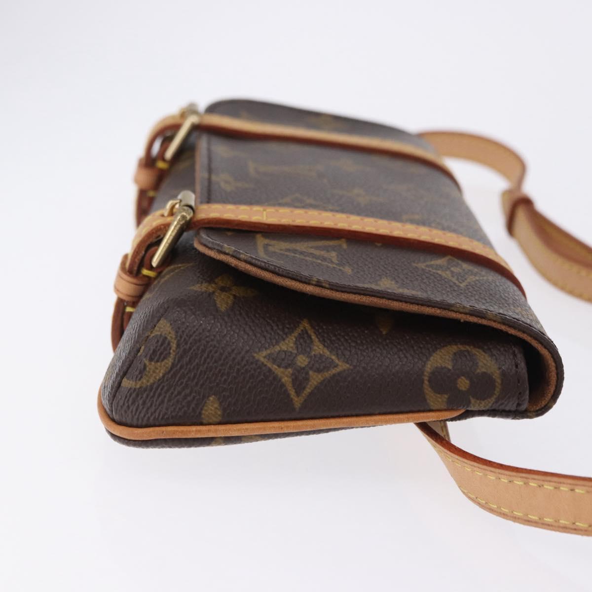 LOUIS VUITTON Monogram Pochette Marrell Waist bag M51159 LV Auth 203156V