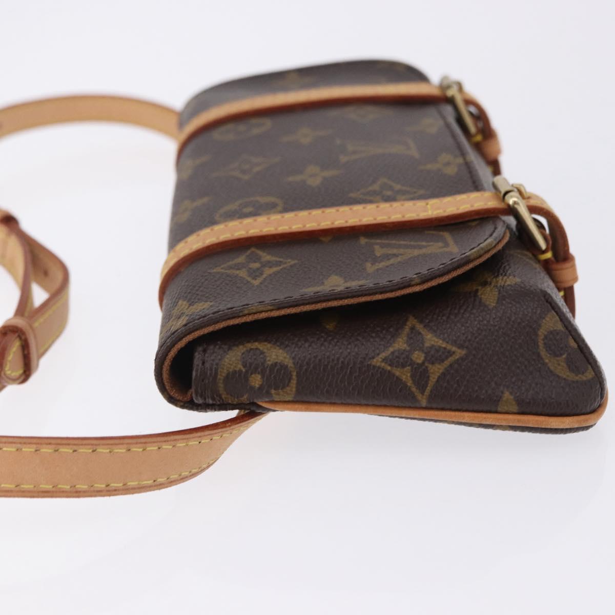 LOUIS VUITTON Monogram Pochette Marrell Waist bag M51159 LV Auth 203156V