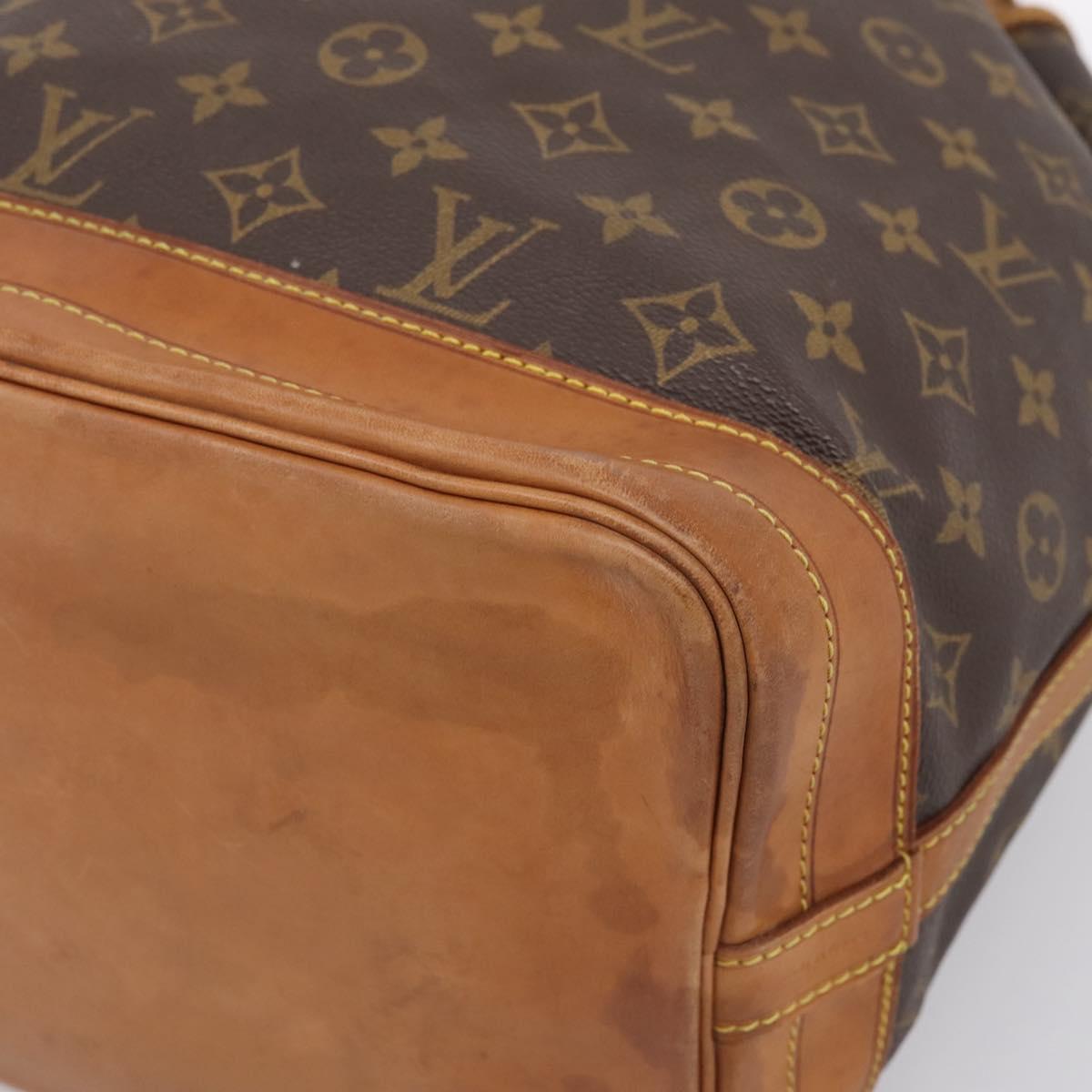 LOUIS VUITTON Monogram Noe Shoulder Bag M42224 LV Auth 203163A