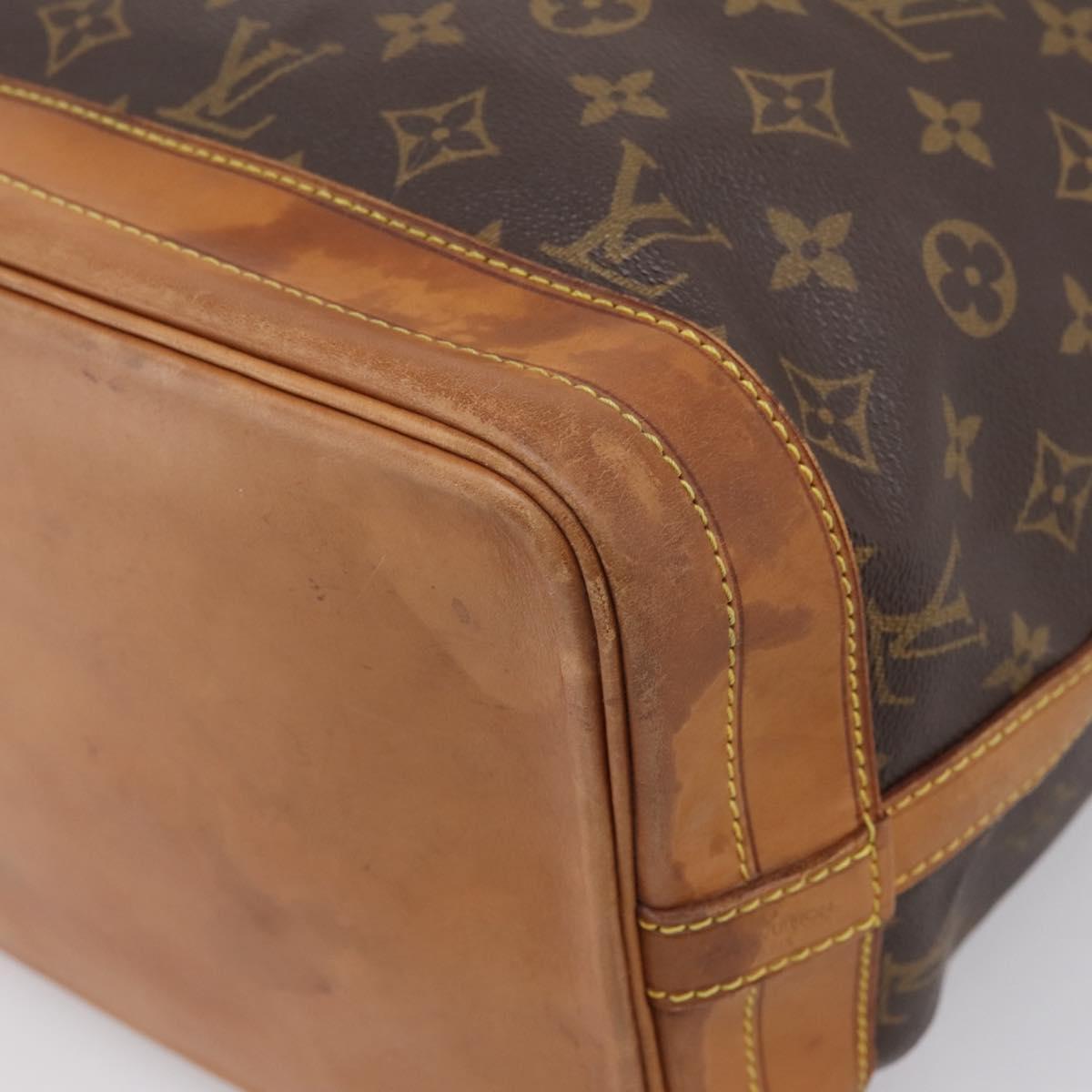 LOUIS VUITTON Monogram Noe Shoulder Bag M42224 LV Auth 203163A