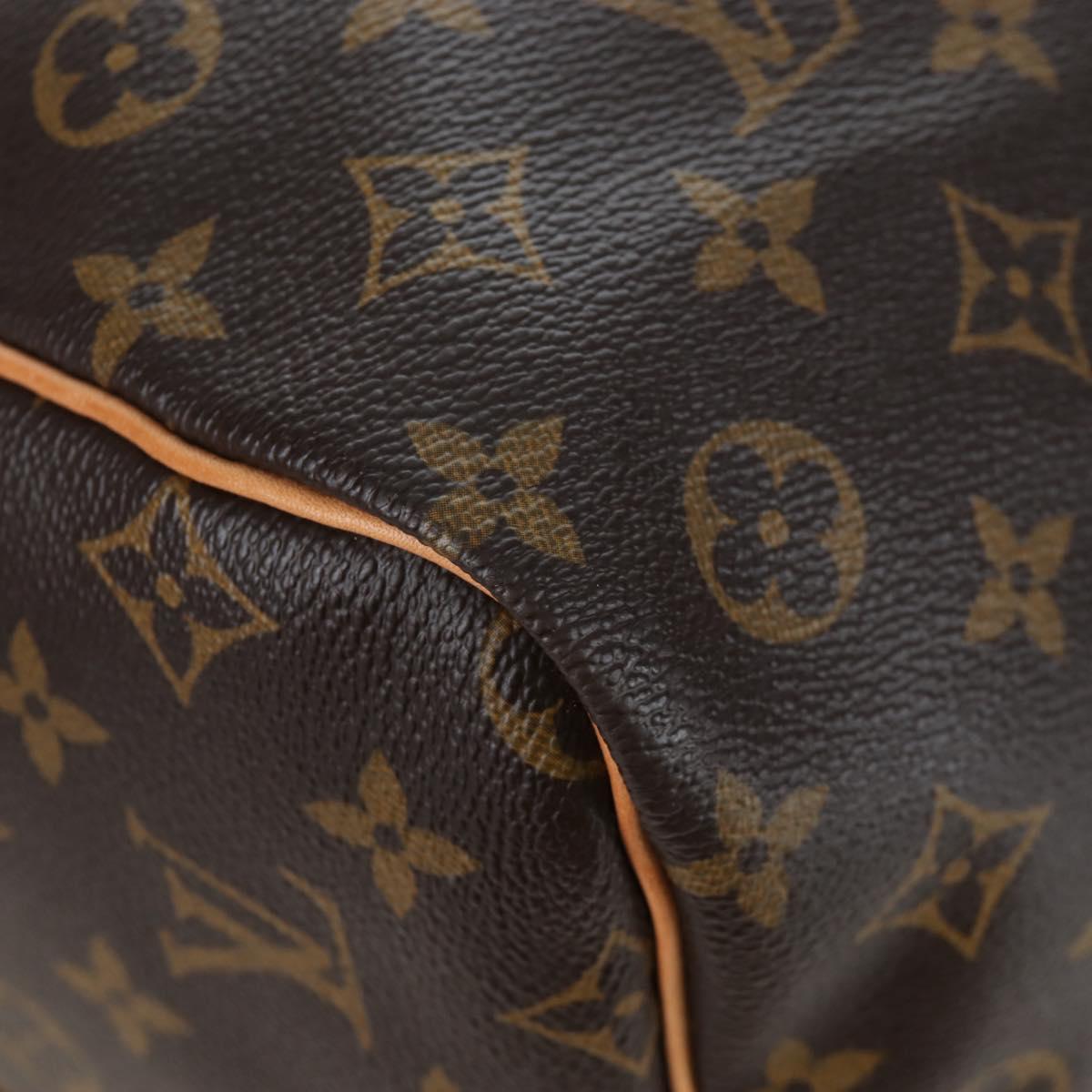 LOUIS VUITTON Monogram Keepall Bandouliere 60 Boston Bag M41412 LV Auth 203164V