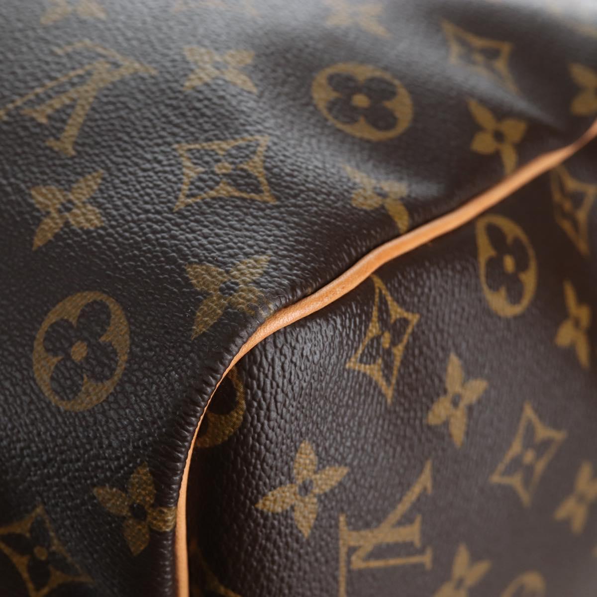 LOUIS VUITTON Monogram Keepall Bandouliere 60 Boston Bag M41412 LV Auth 203164V