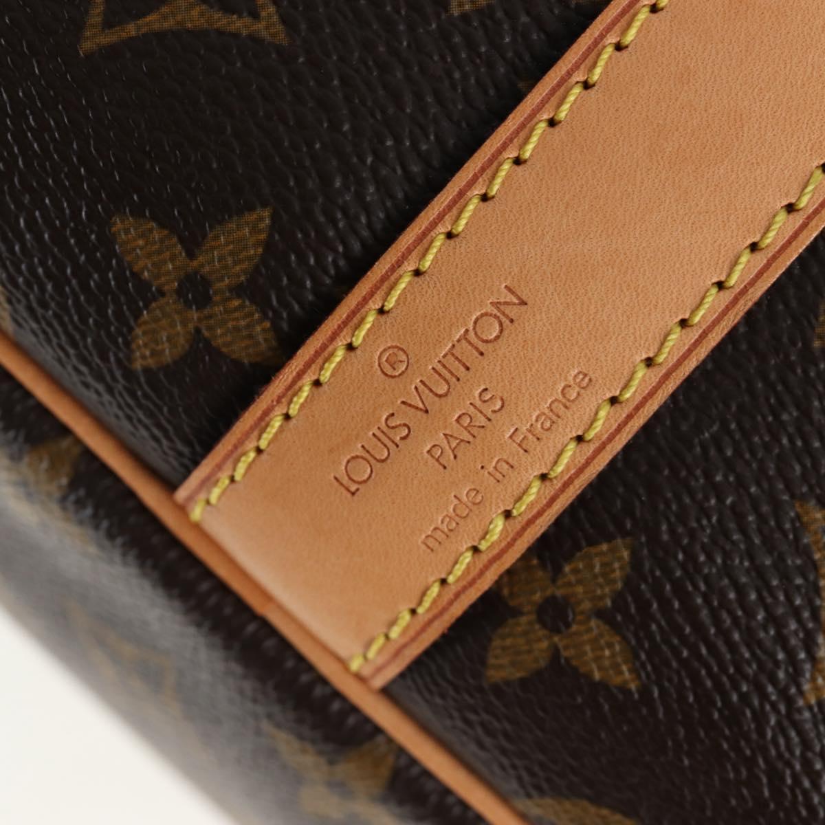 LOUIS VUITTON Monogram Keepall Bandouliere 60 Boston Bag M41412 LV Auth 203164V