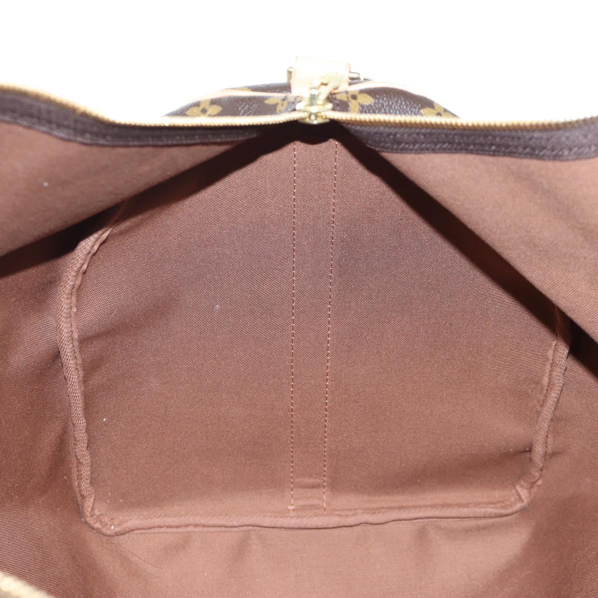 LOUIS VUITTON Monogram Keepall Bandouliere 60 Boston Bag M41412 LV Auth 203164V