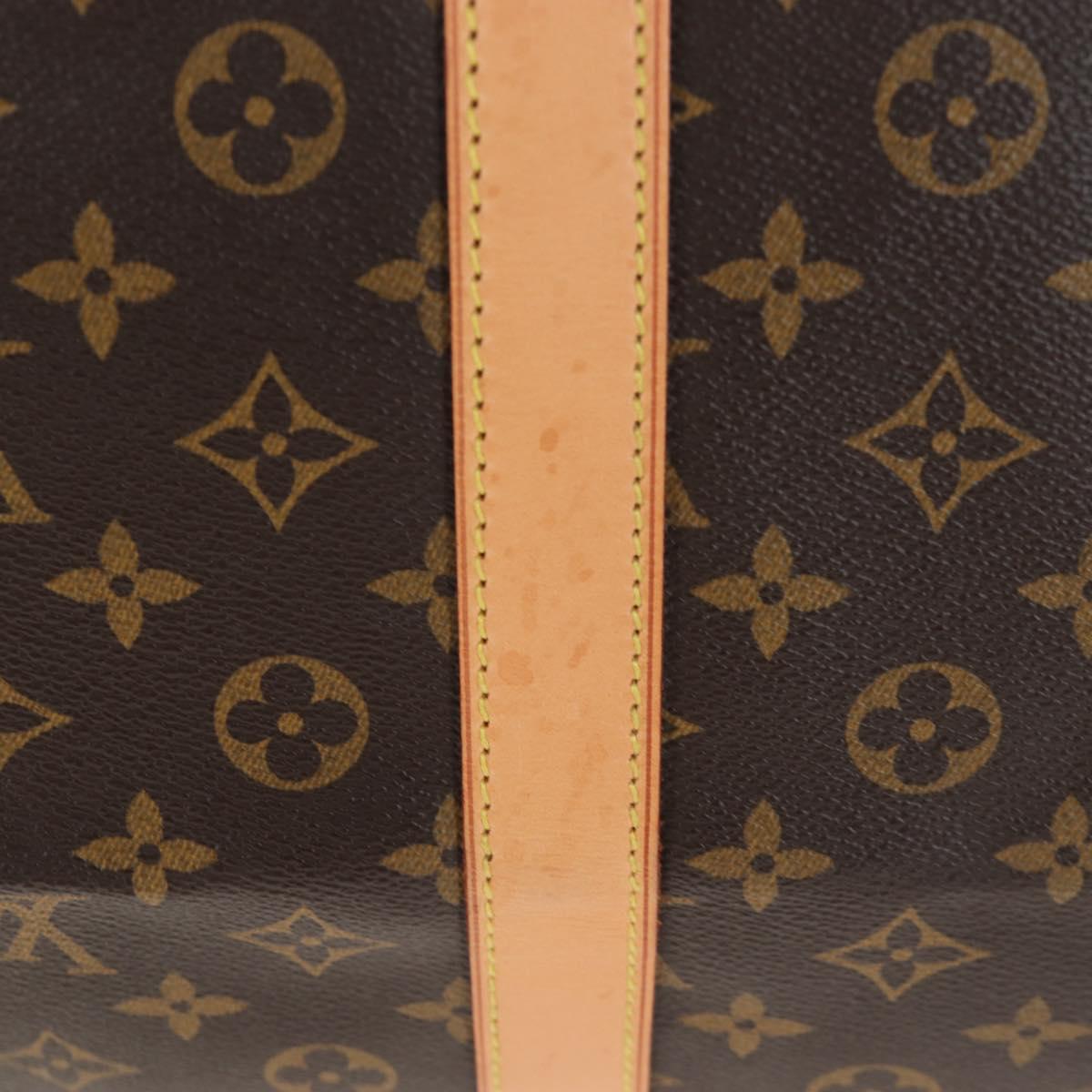LOUIS VUITTON Monogram Keepall Bandouliere 60 Boston Bag M41412 LV Auth 203164V