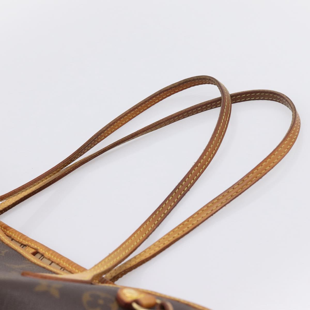 LOUIS VUITTON Monogram Neverfull MM Tote Bag M40156 LV Auth 203165