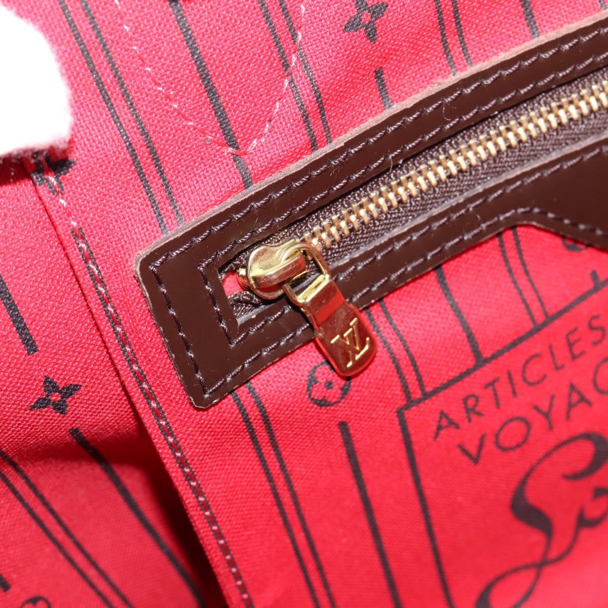LOUIS VUITTON Damier Ebene Neverfull PM Tote Bag N51109 LV Auth 203167A