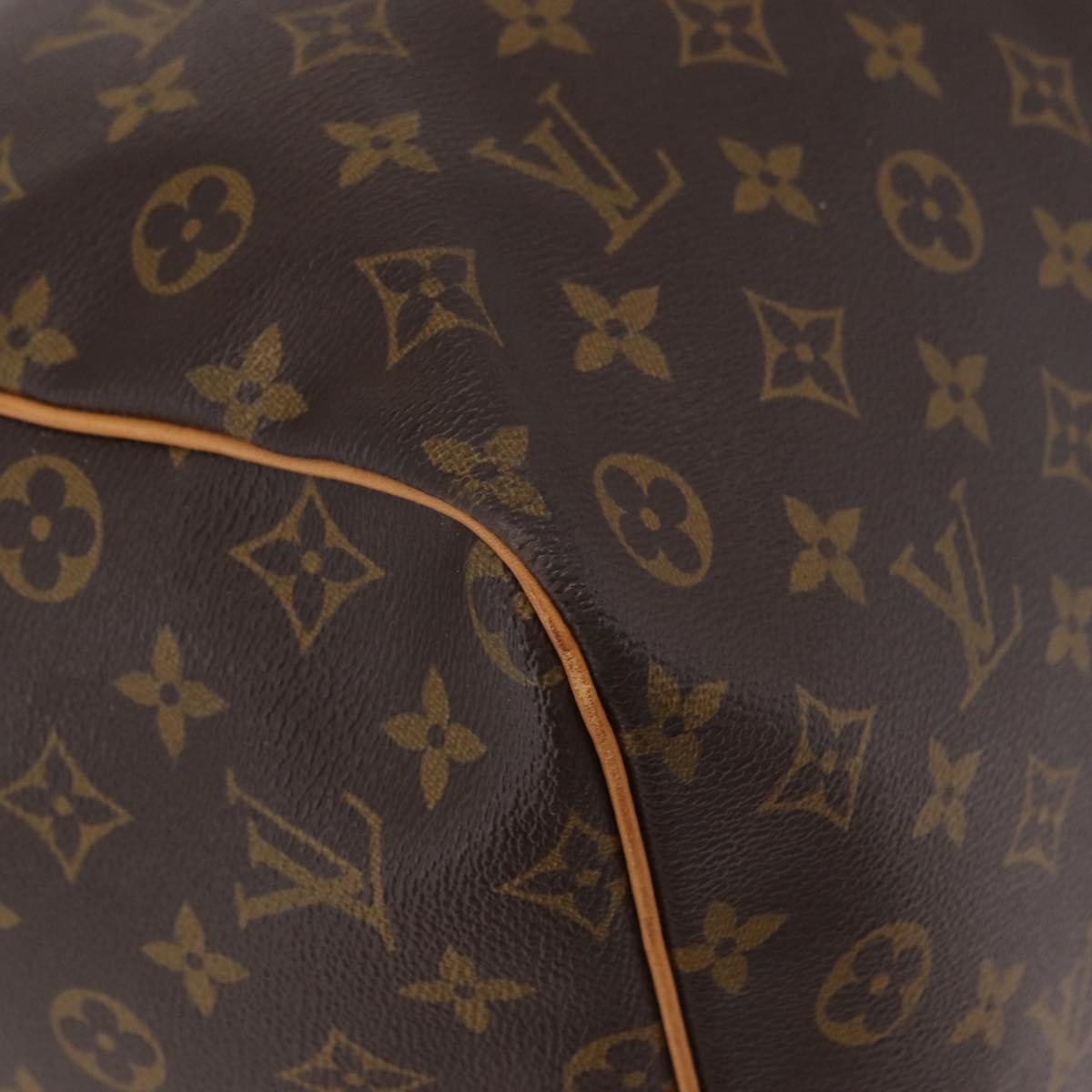 LOUIS VUITTON Monogram Keepall Bandouliere 60 Boston Bag M41412 LV Auth 203169