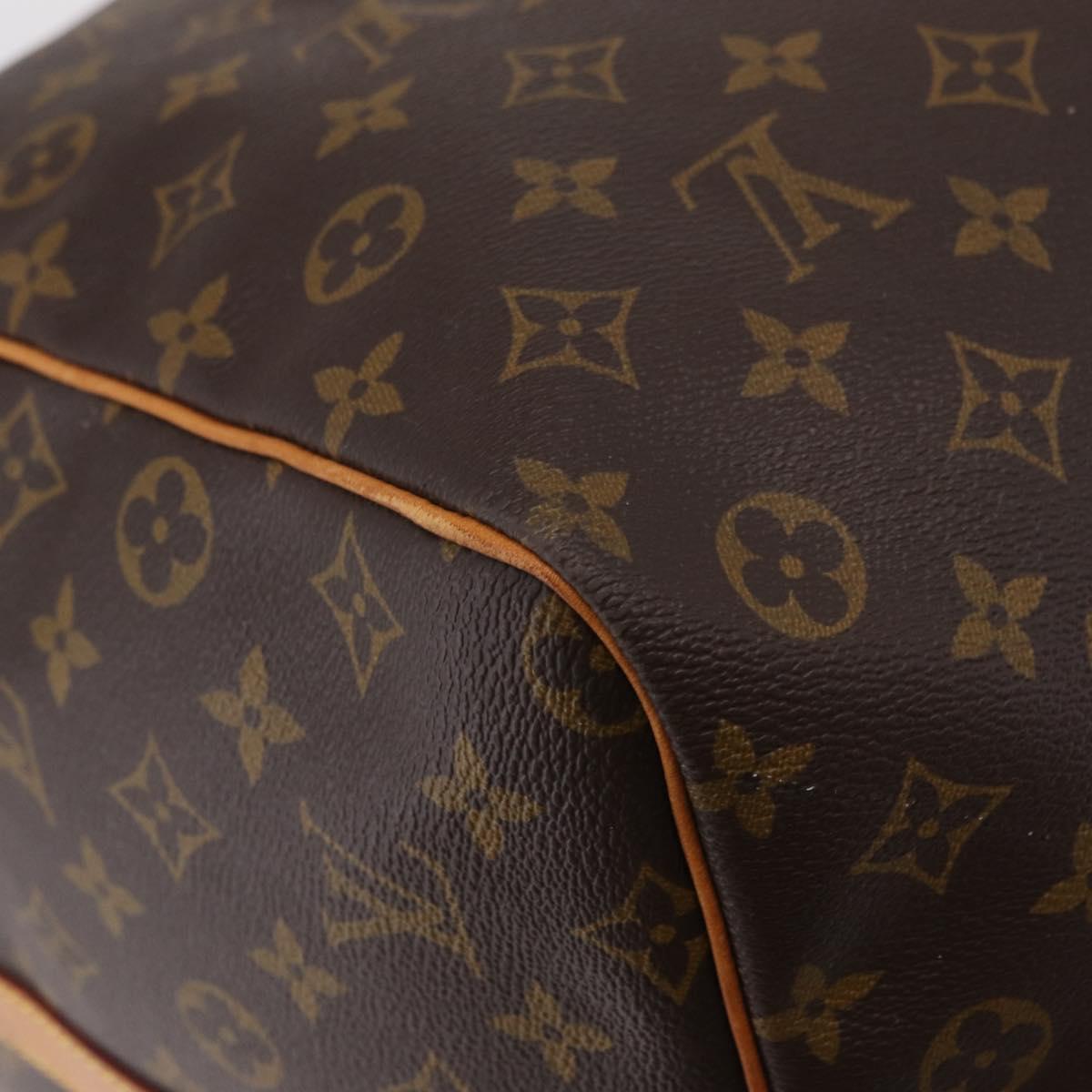 LOUIS VUITTON Monogram Keepall Bandouliere 60 Boston Bag M41412 LV Auth 203169