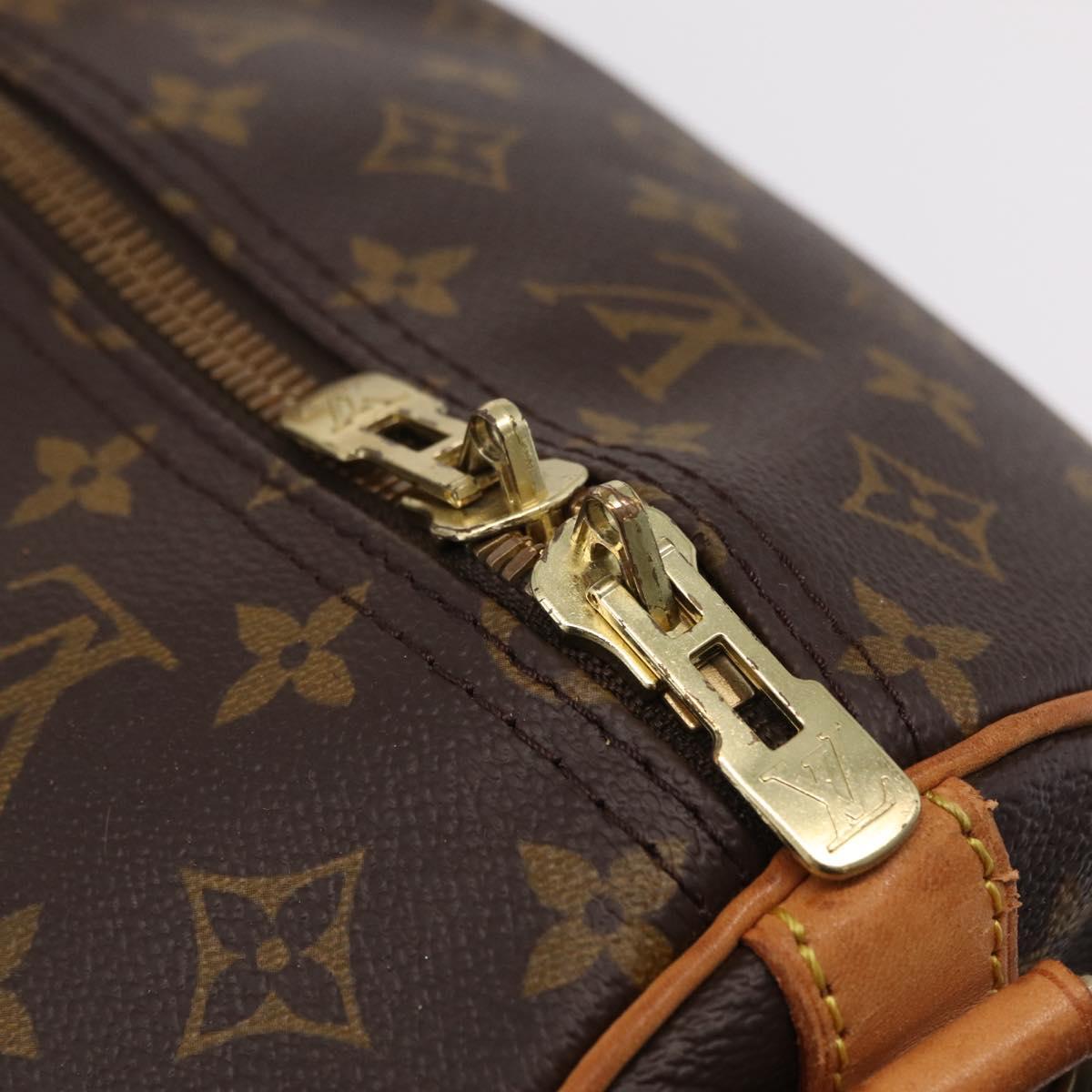LOUIS VUITTON Monogram Keepall Bandouliere 60 Boston Bag M41412 LV Auth 203169