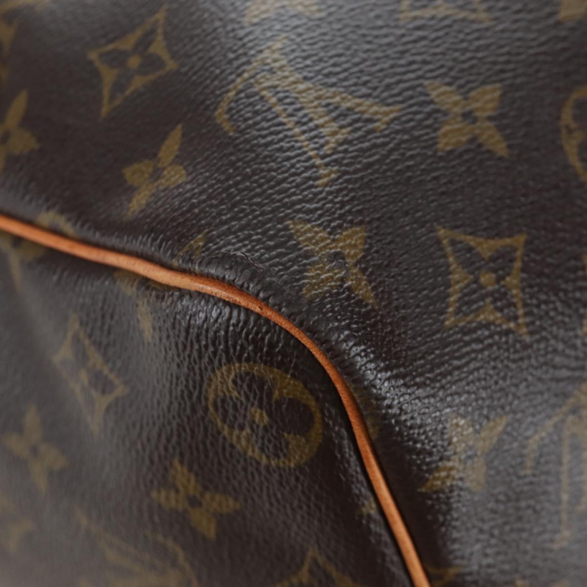 LOUIS VUITTON Monogram Keepall 45 Boston Bag M41428 LV Auth 203170V
