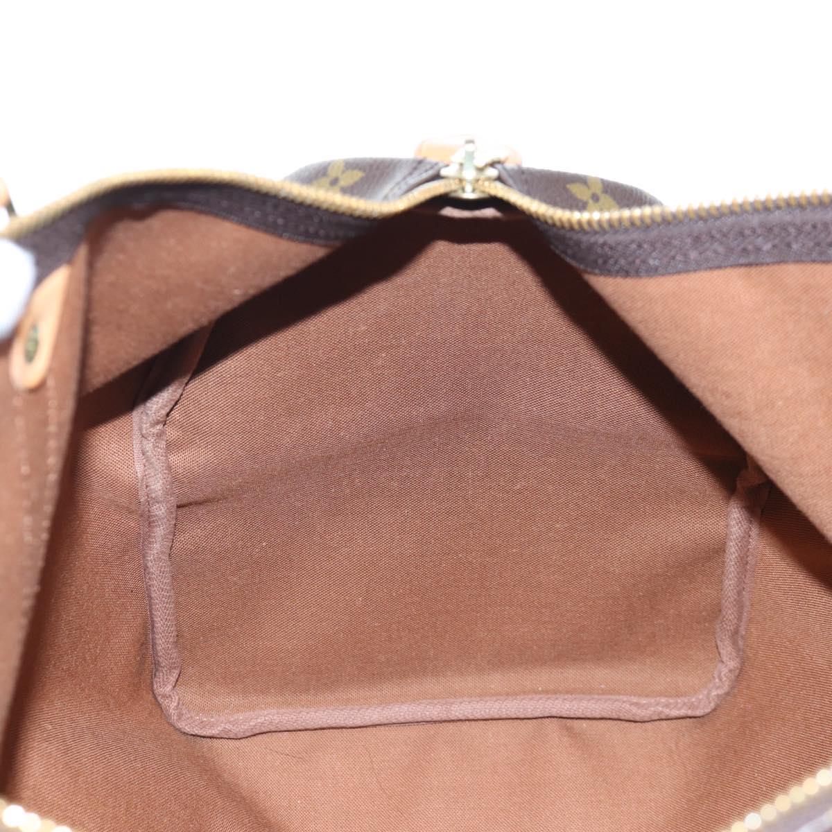 LOUIS VUITTON Monogram Keepall 45 Boston Bag M41428 LV Auth 203170V