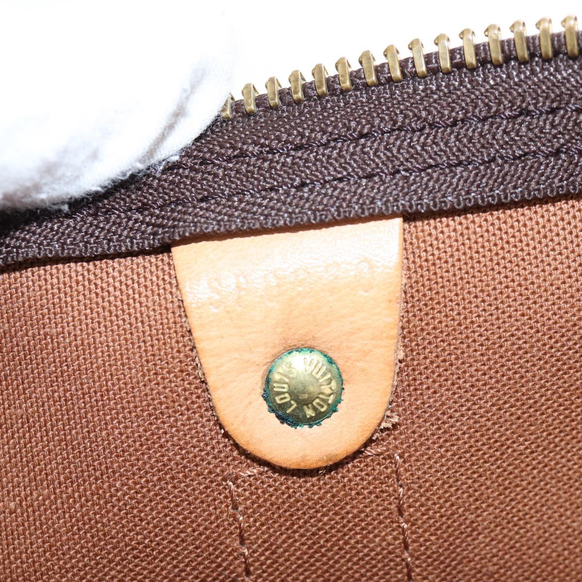 LOUIS VUITTON Monogram Keepall 45 Boston Bag M41428 LV Auth 203170V