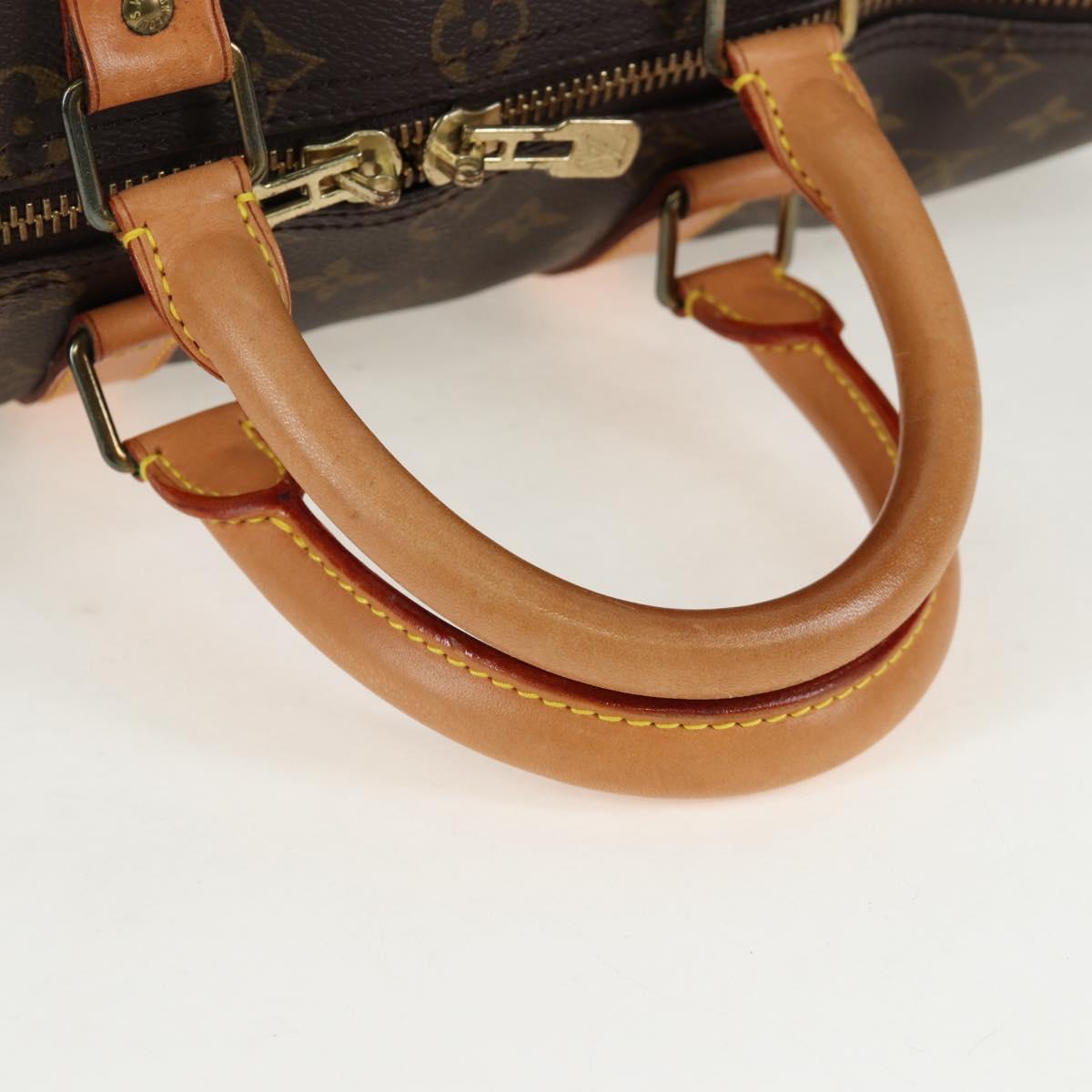 LOUIS VUITTON Monogram Keepall 45 Boston Bag M41428 LV Auth 203170V