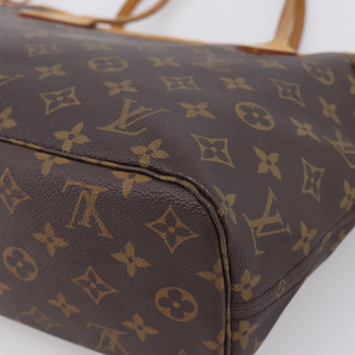 LOUIS VUITTON Monogram Neverfull PM Tote Bag M40155 LV Auth 203173A