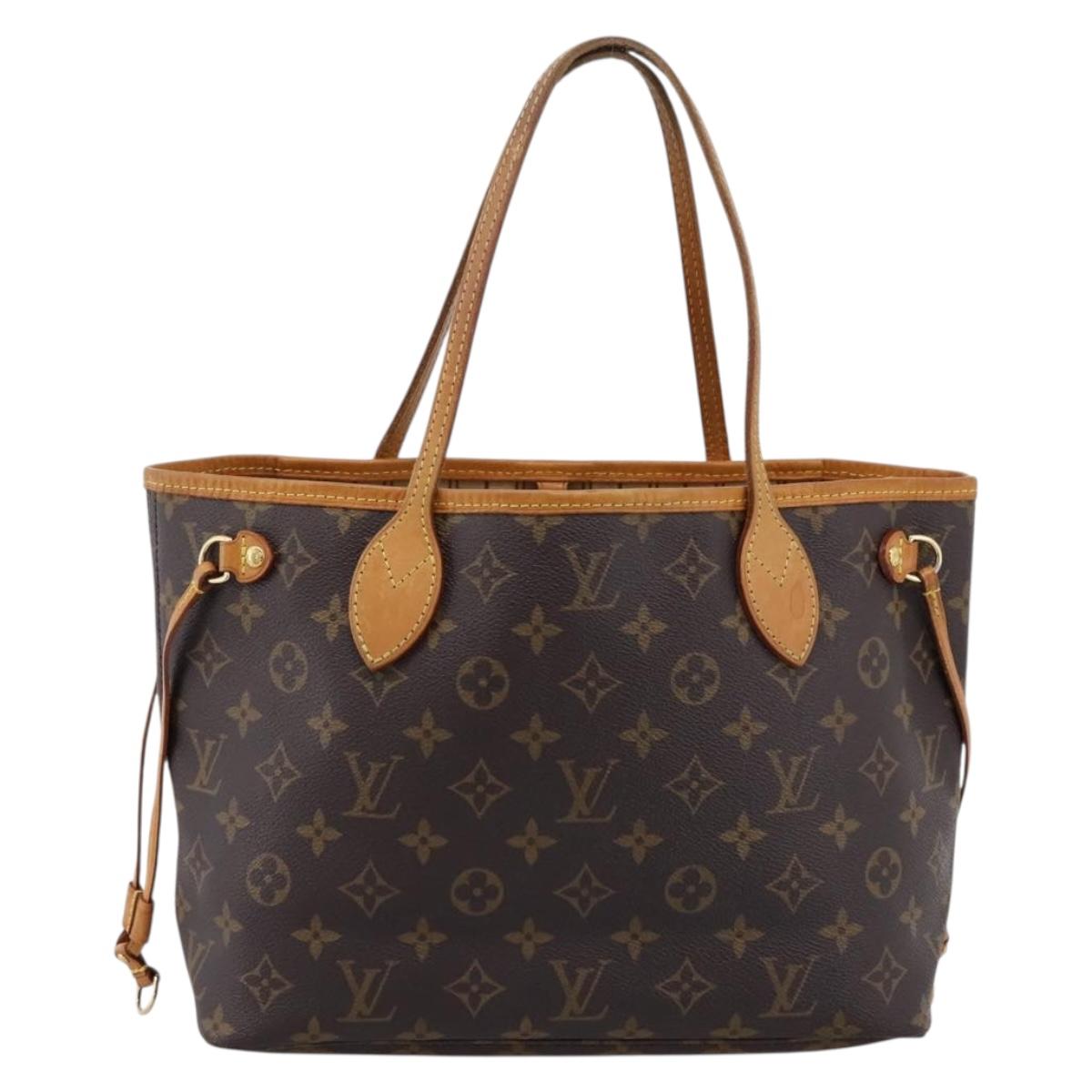 LOUIS VUITTON Monogram Neverfull PM Tote Bag M40155 LV Auth 203173A