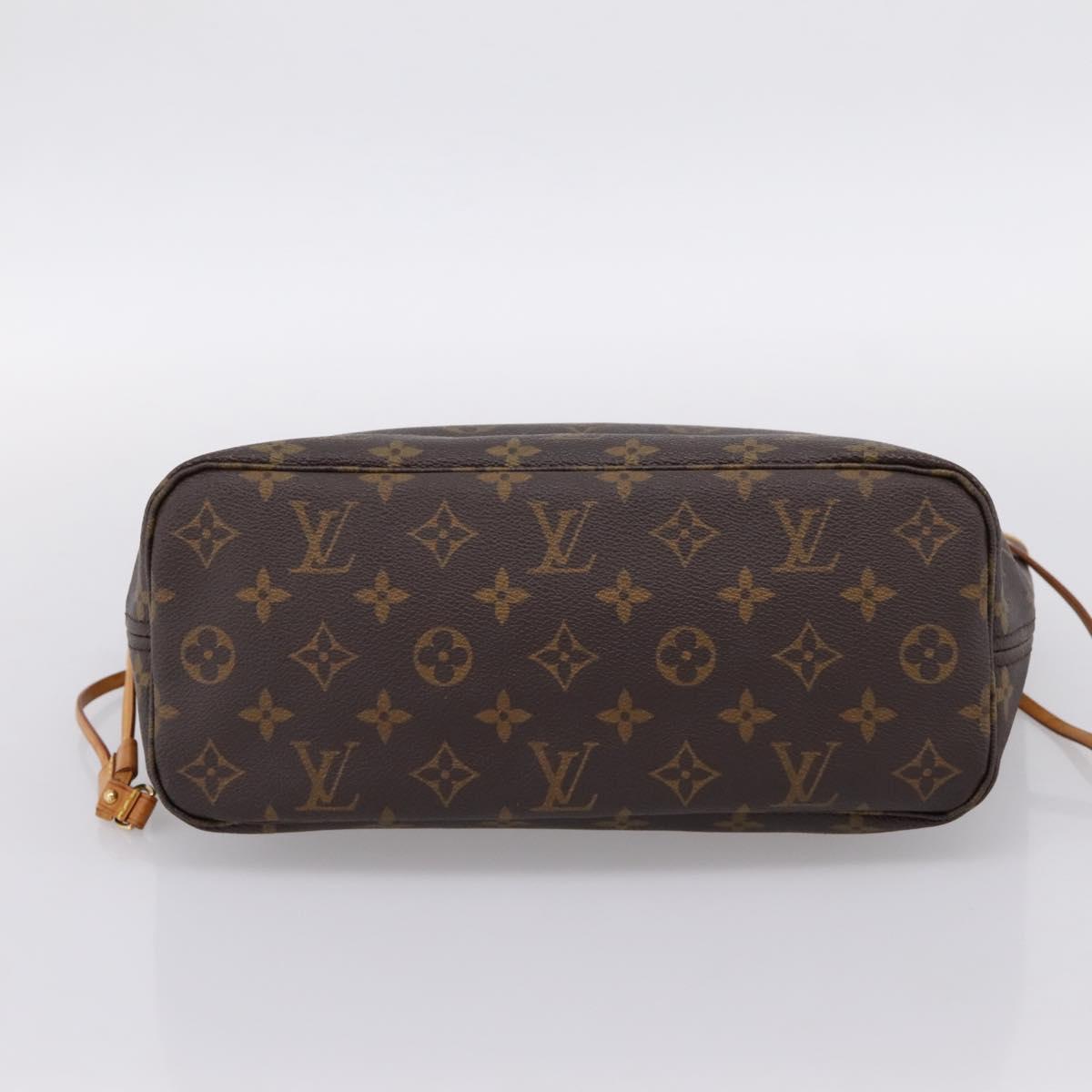 LOUIS VUITTON Monogram Neverfull PM Tote Bag M40155 LV Auth 203173A