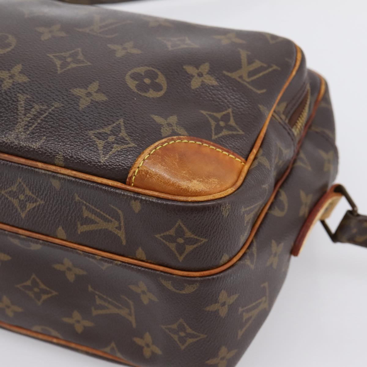 LOUIS VUITTON Monogram Nile Shoulder Bag M45244 LV Auth 203174