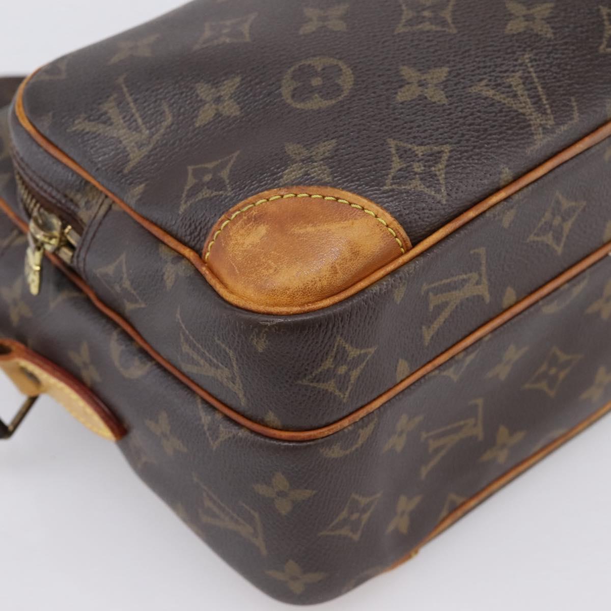 LOUIS VUITTON Monogram Nile Shoulder Bag M45244 LV Auth 203174