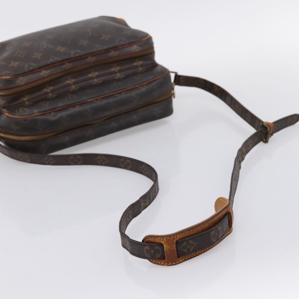 LOUIS VUITTON Monogram Nile Shoulder Bag M45244 LV Auth 203174