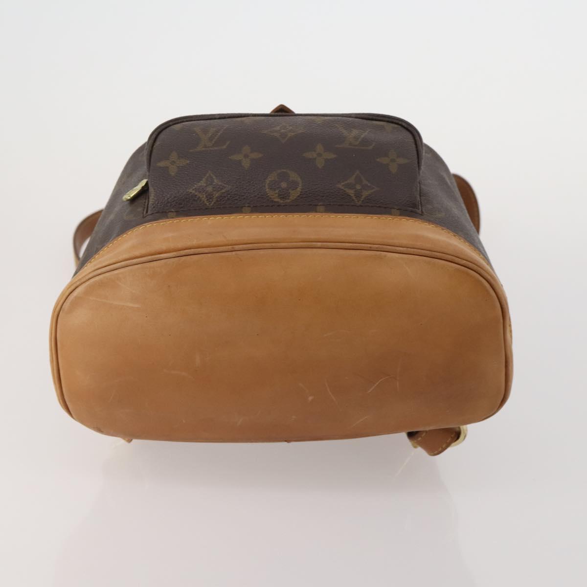 LOUIS VUITTON Monogram Montsouris MM Backpack M51136 LV Auth 203175A