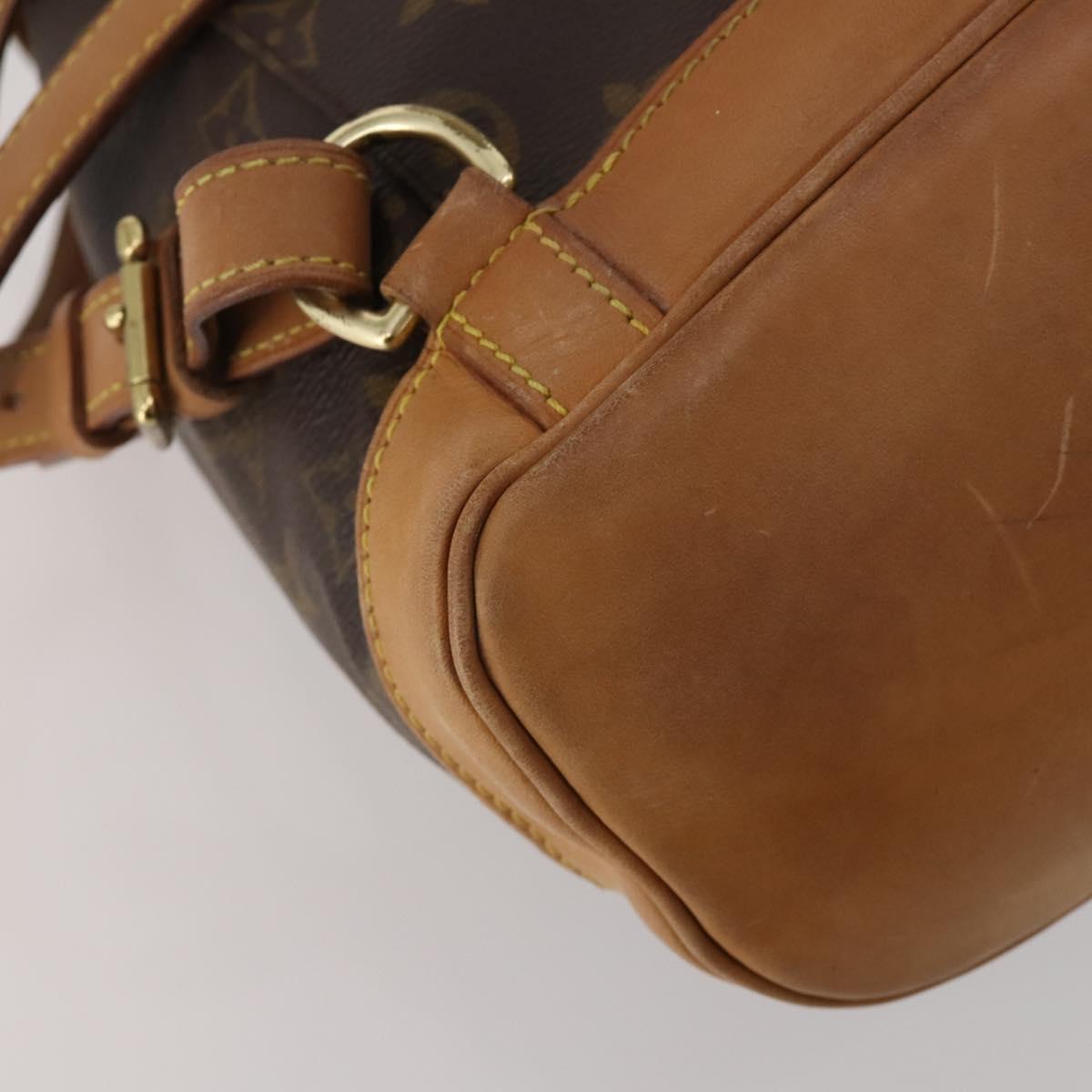 LOUIS VUITTON Monogram Montsouris MM Backpack M51136 LV Auth 203175A