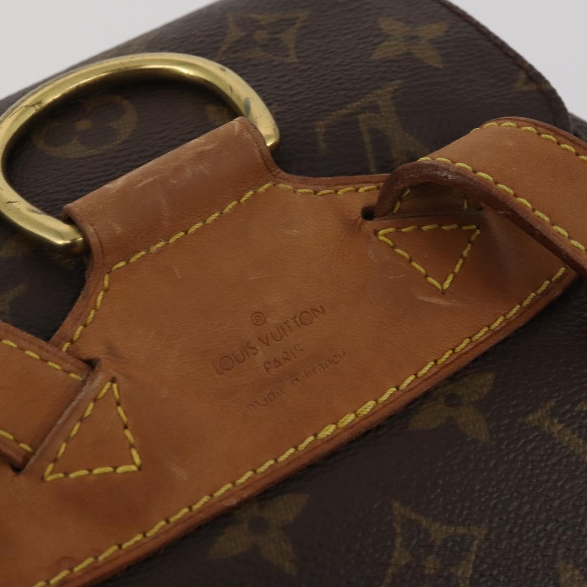 LOUIS VUITTON Monogram Montsouris MM Backpack M51136 LV Auth 203175A