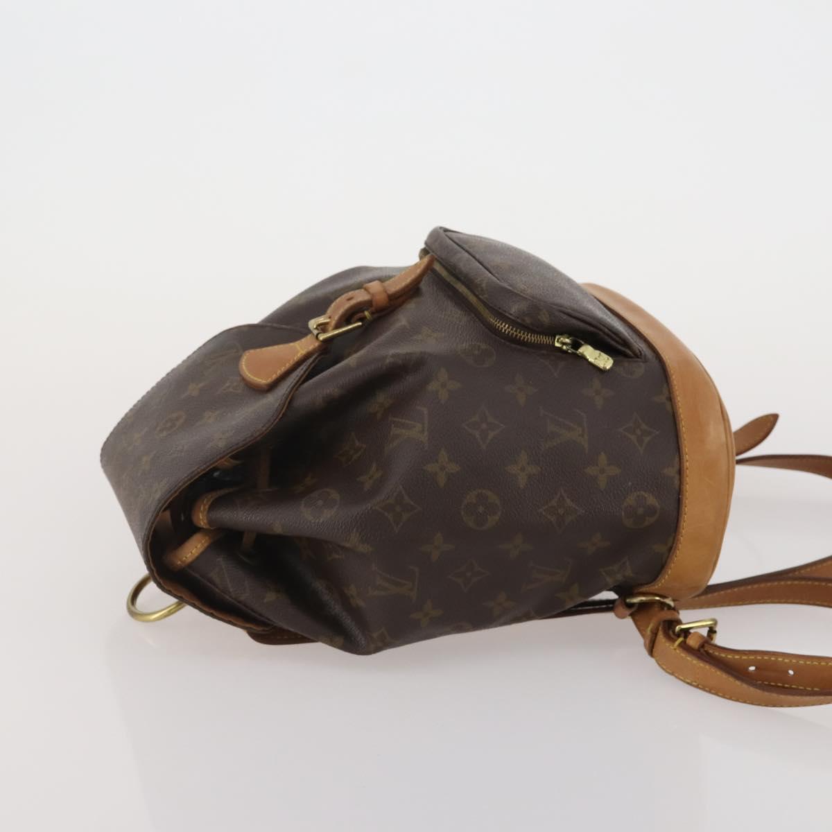 LOUIS VUITTON Monogram Montsouris MM Backpack M51136 LV Auth 203175A