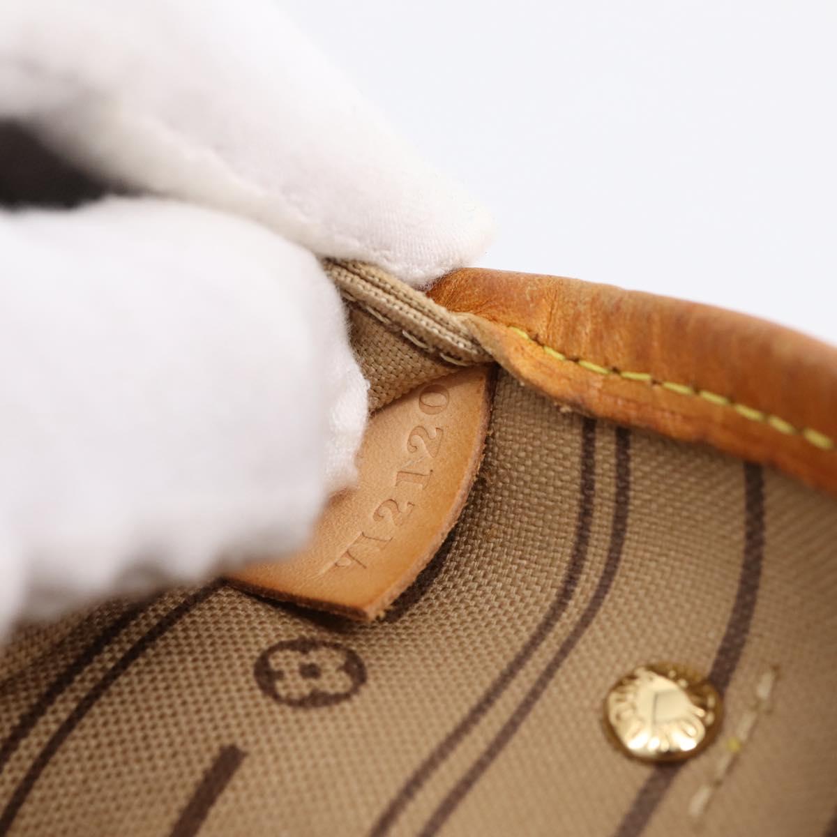 LOUIS VUITTON Monogram Neverfull PM Tote Bag M40155 LV Auth 203177A