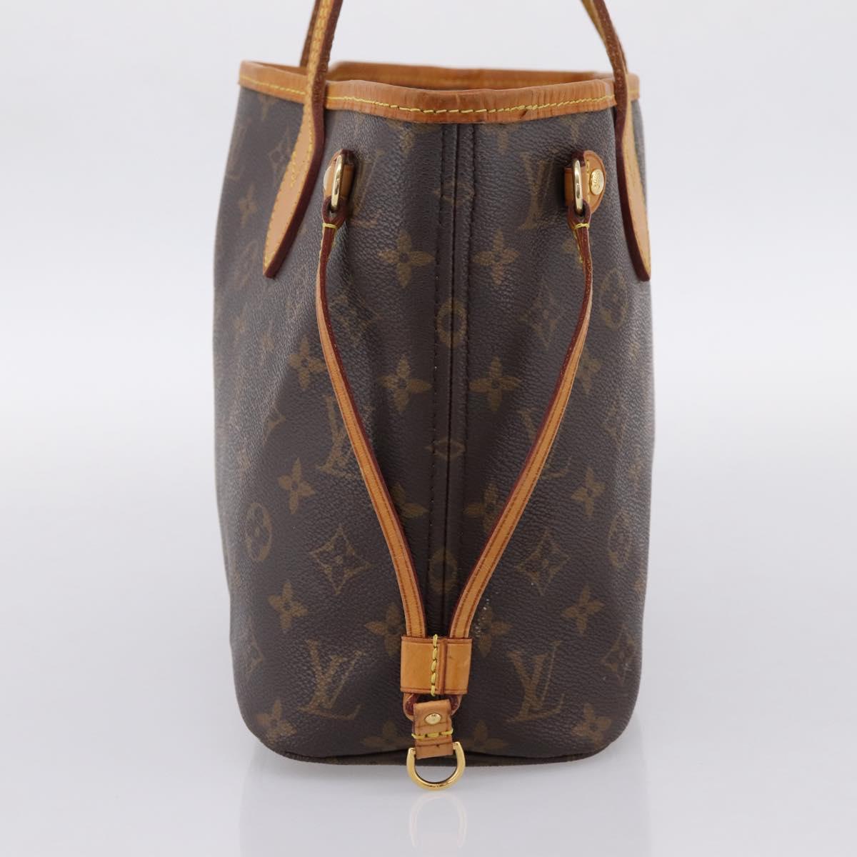 LOUIS VUITTON Monogram Neverfull PM Tote Bag M40155 LV Auth 203177A