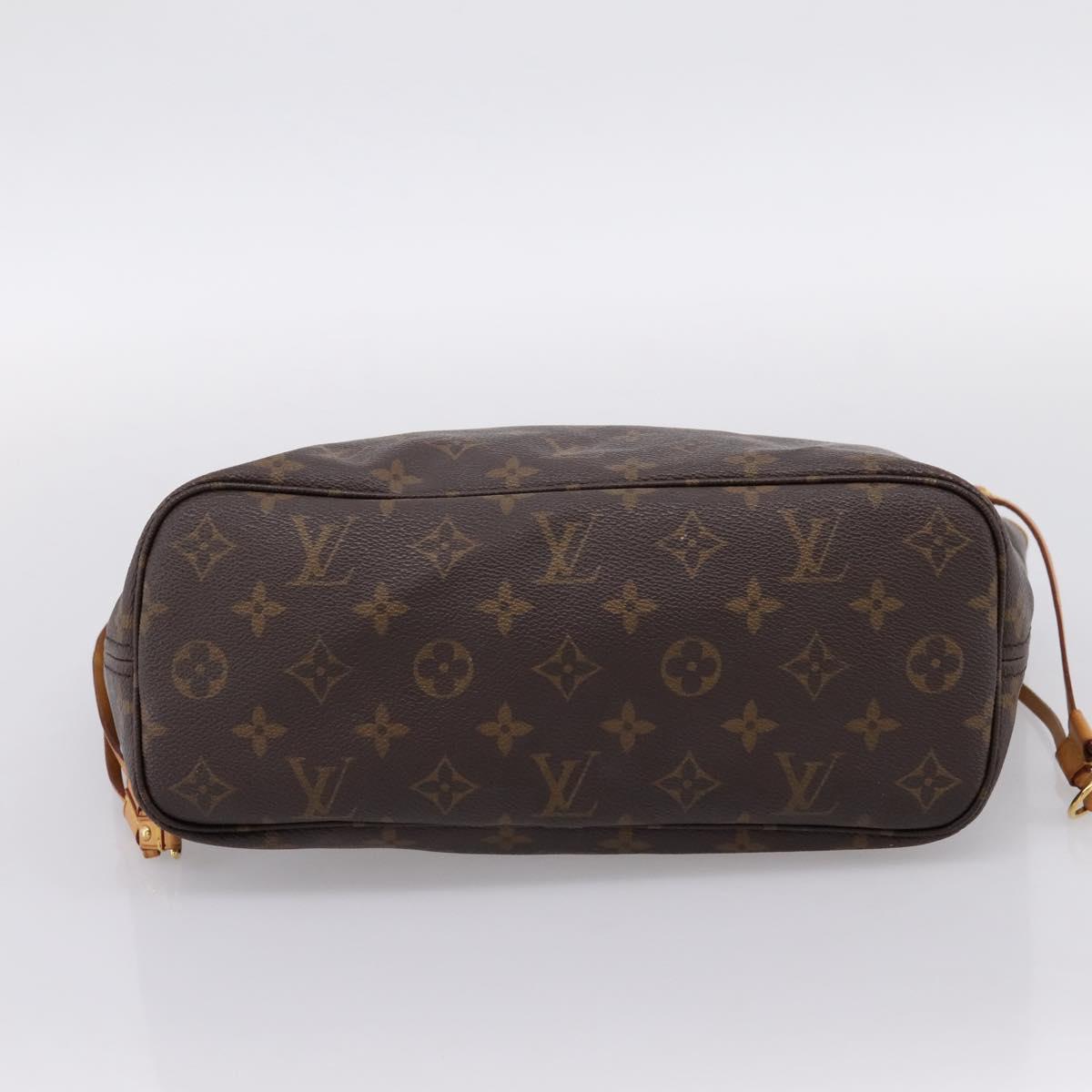 LOUIS VUITTON Monogram Neverfull PM Tote Bag M40155 LV Auth 203177A