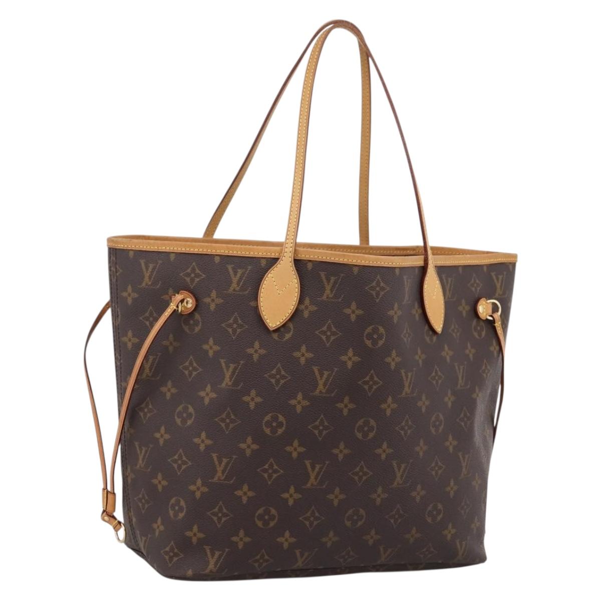 LOUIS VUITTON Monogram Neverfull MM Tote Bag M40156 LV Auth 203178V