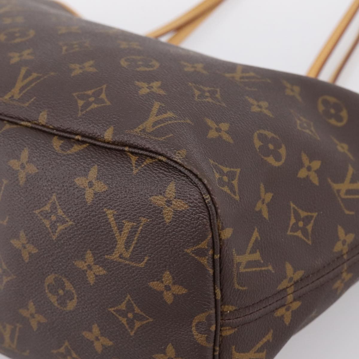 LOUIS VUITTON Monogram Neverfull MM Tote Bag M40156 LV Auth 203178V
