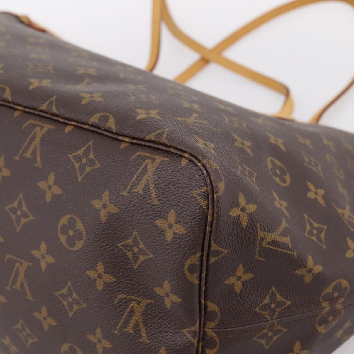 LOUIS VUITTON Monogram Neverfull GM Tote Bag M40157 LV Auth 203186V