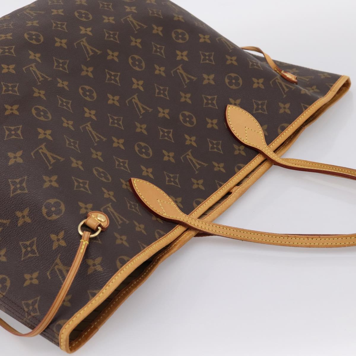 LOUIS VUITTON Monogram Neverfull GM Tote Bag M40157 LV Auth 203186V