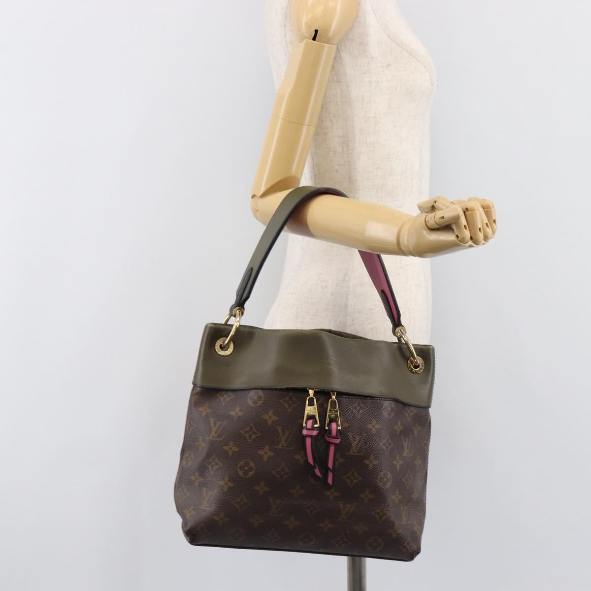 LOUIS VUITTON Monogram Tuile Reevess Shoulder Bag M43159 LV Auth 203187