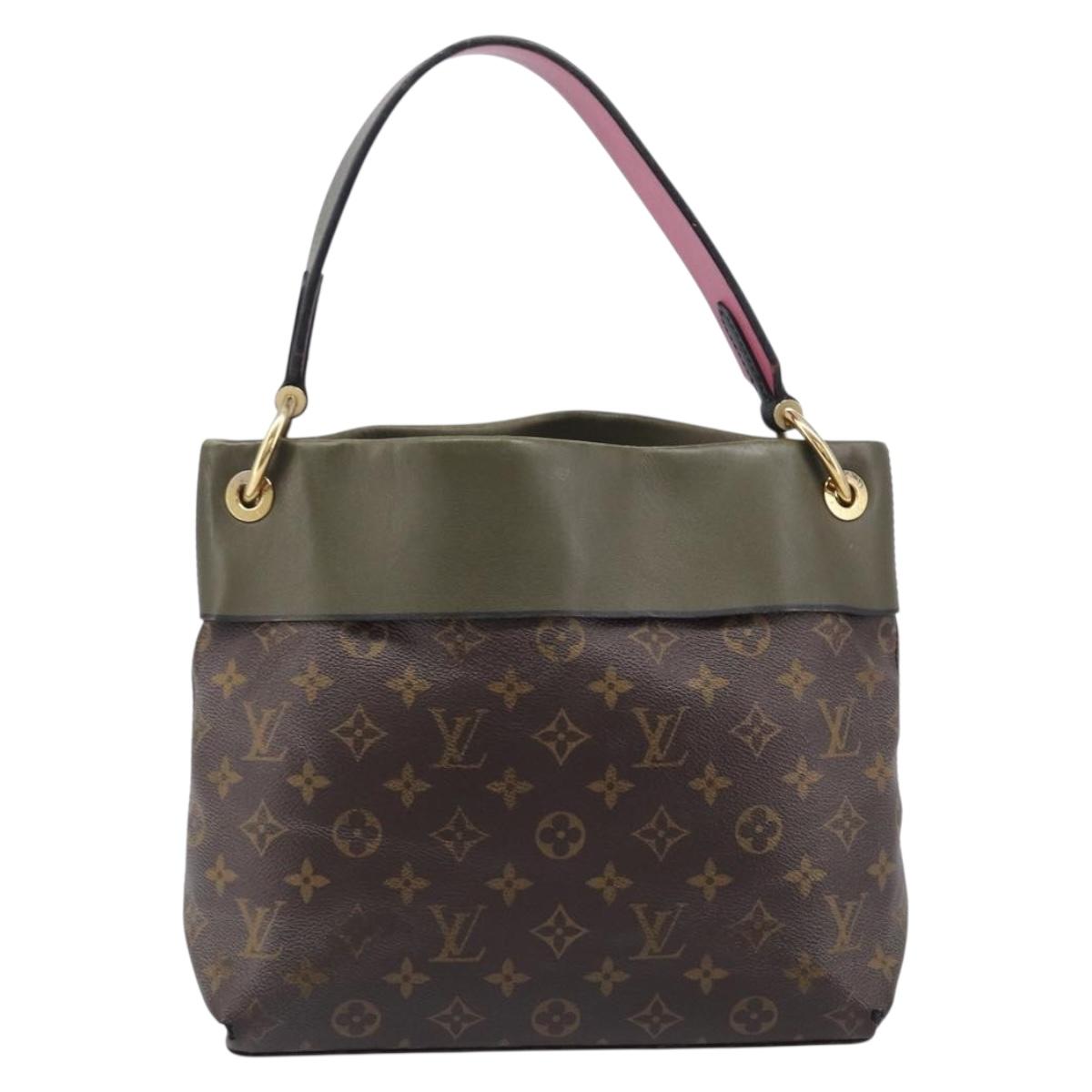 LOUIS VUITTON Monogram Tuile Reevess Shoulder Bag M43159 LV Auth 203187