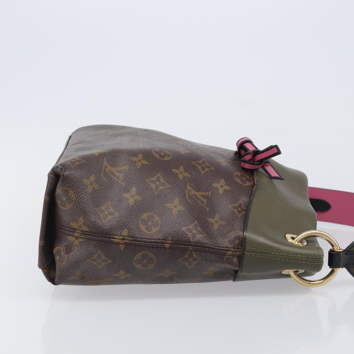 LOUIS VUITTON Monogram Tuile Reevess Shoulder Bag M43159 LV Auth 203187