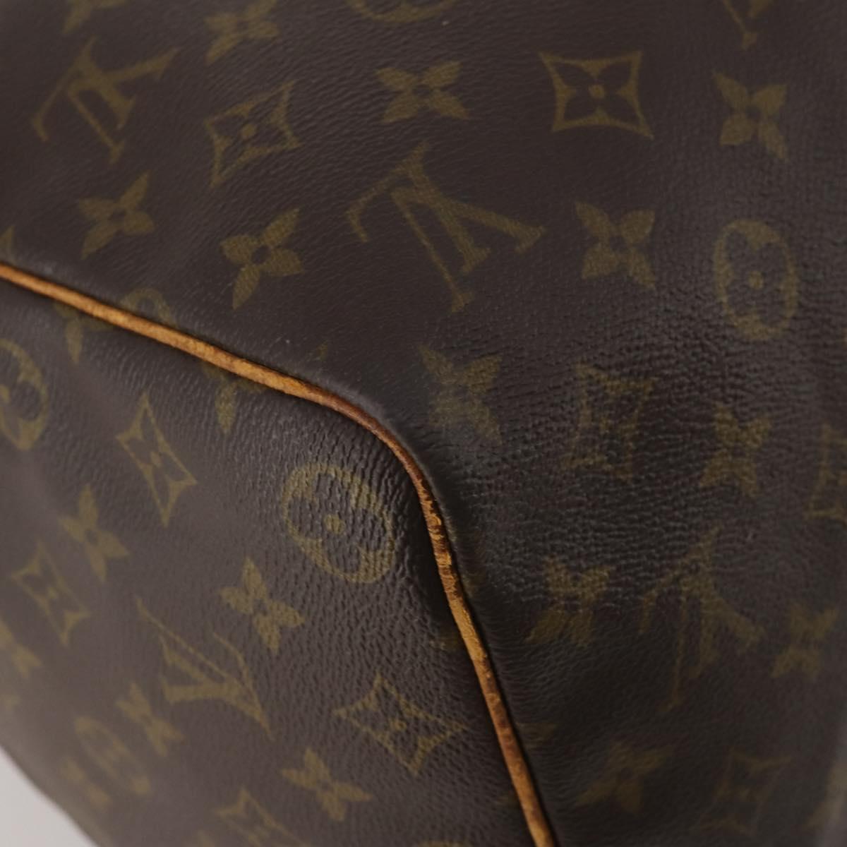 LOUIS VUITTON Monogram Keepall 45 Boston Bag M41428 LV Auth 203188