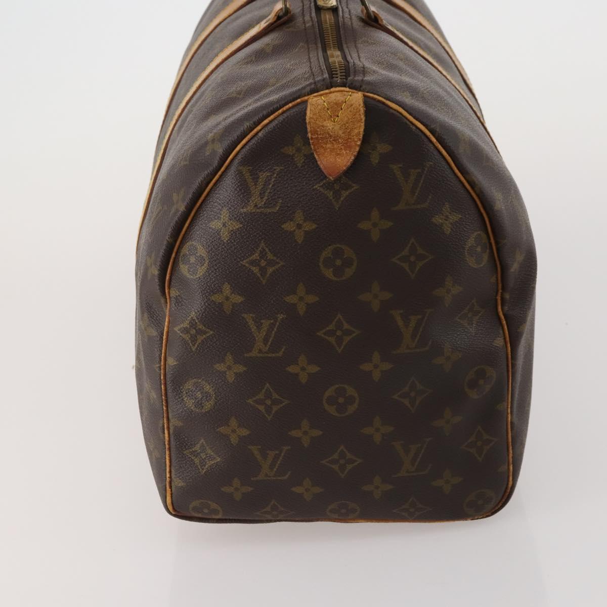 LOUIS VUITTON Monogram Keepall 45 Boston Bag M41428 LV Auth 203188