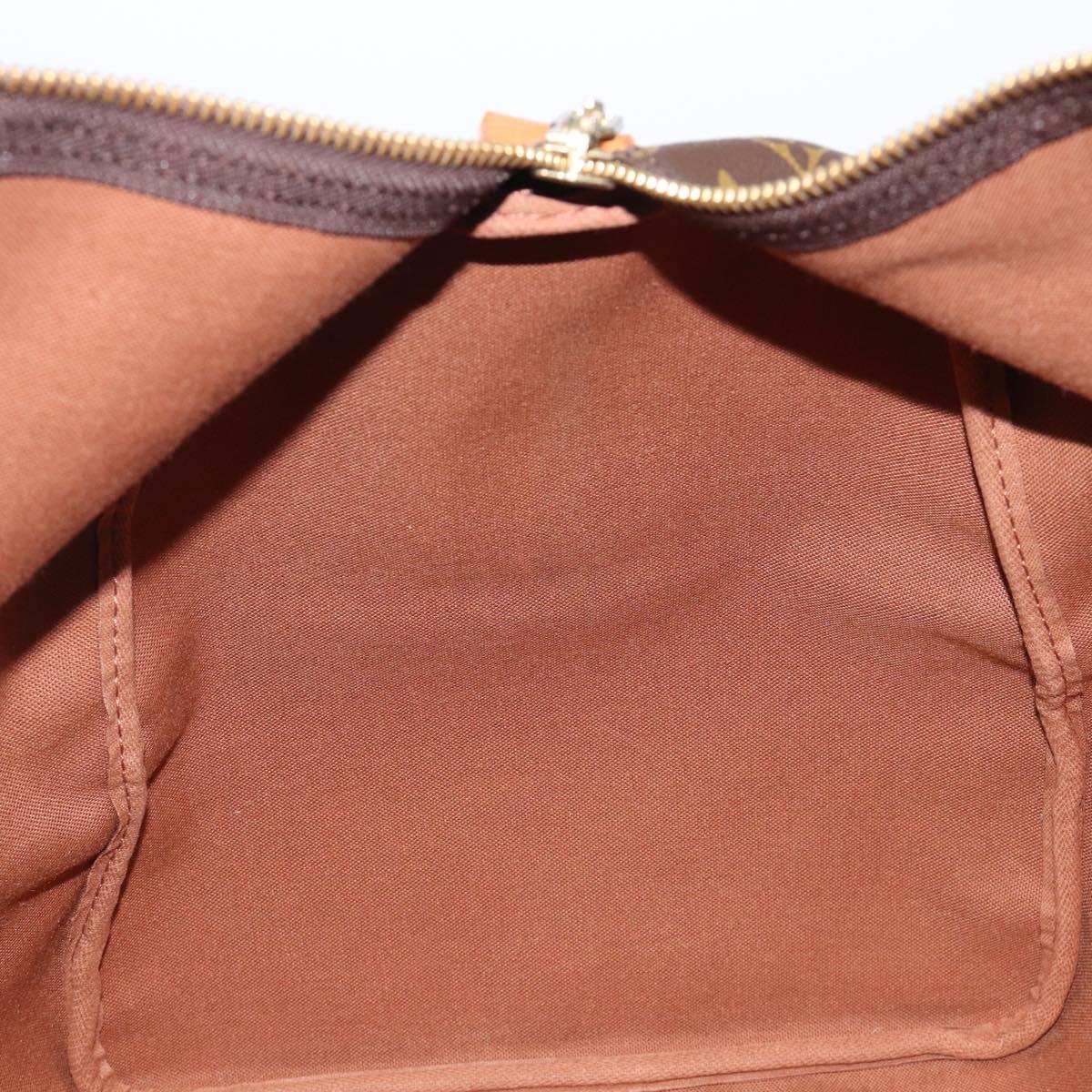 LOUIS VUITTON Monogram Keepall 55 Boston Bag M41424 LV Auth 203190V