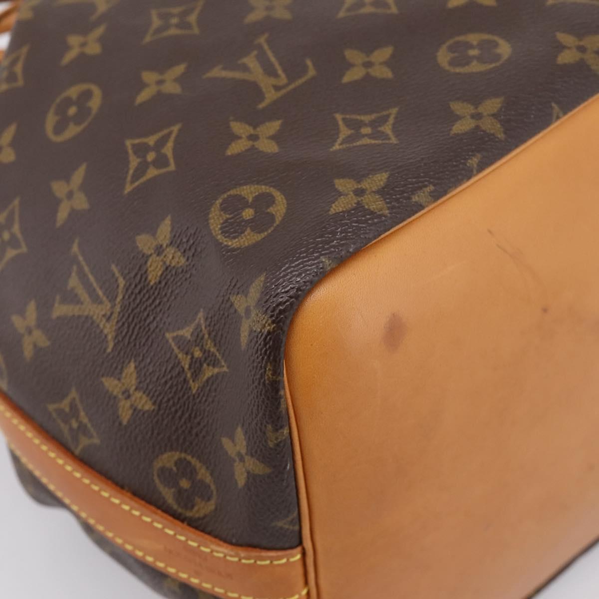 LOUIS VUITTON Monogram Petit Noe Shoulder Bag M42226 LV Auth 203191V