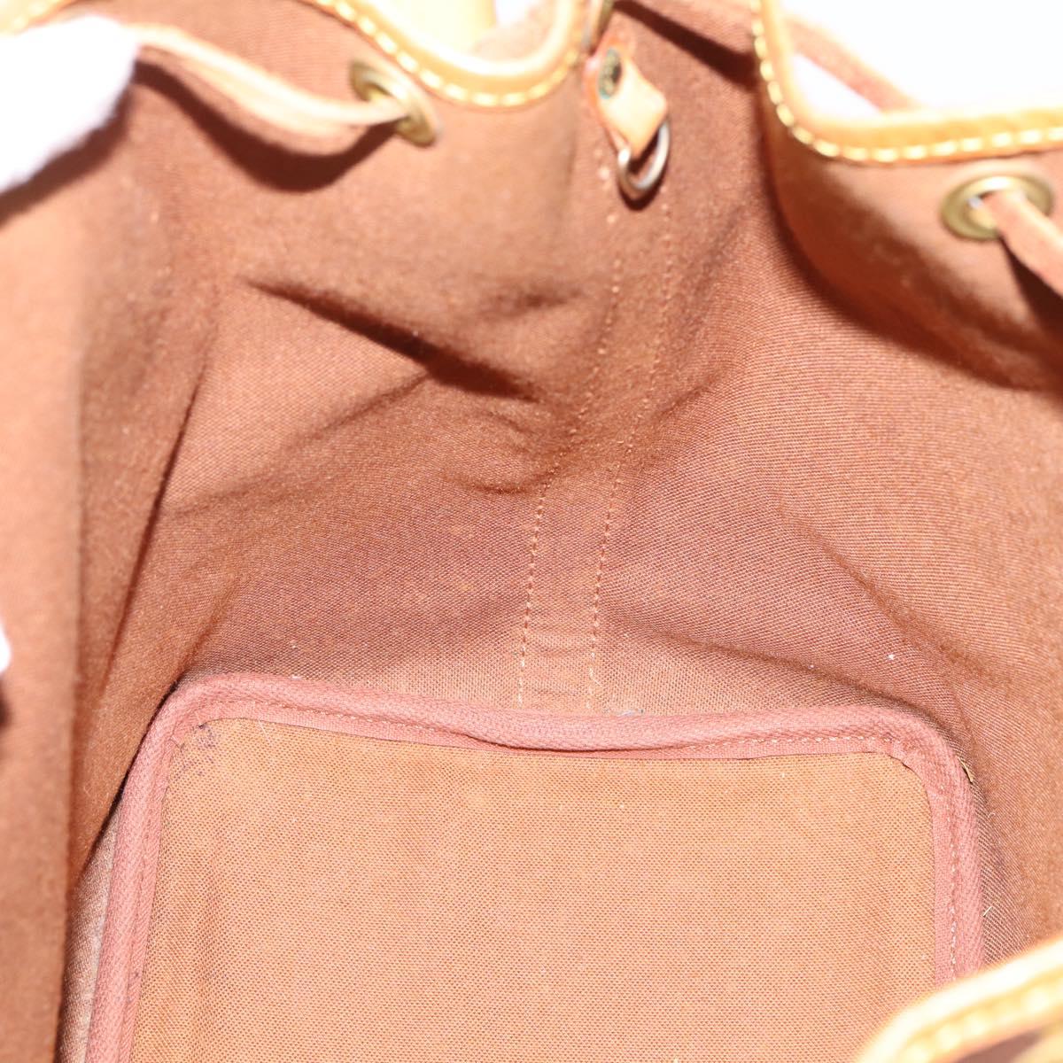 LOUIS VUITTON Monogram Petit Noe Shoulder Bag M42226 LV Auth 203191V